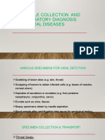 Viral Sample Collection & Lab Diagnosis