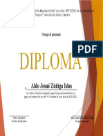 Diploma Aldo