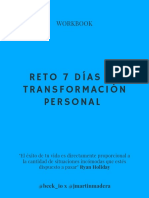 Workbook - 7 Días de Transformación Personal
