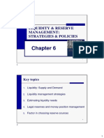 Liquidity Management Strategies & Policies