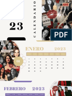 Calendario Lana Del Rey