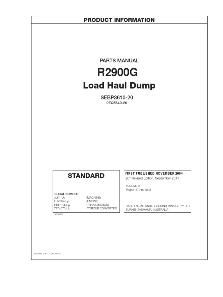 Elphistone - R2900 MANUAL | PDF | Axle | Motor Vehicle