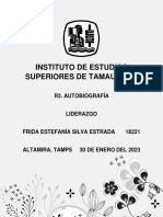 Instituto de Estudios Superiores de Tamaulipas: R3. Autobiografía