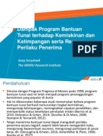 Dampak Program Bantuan Tunai