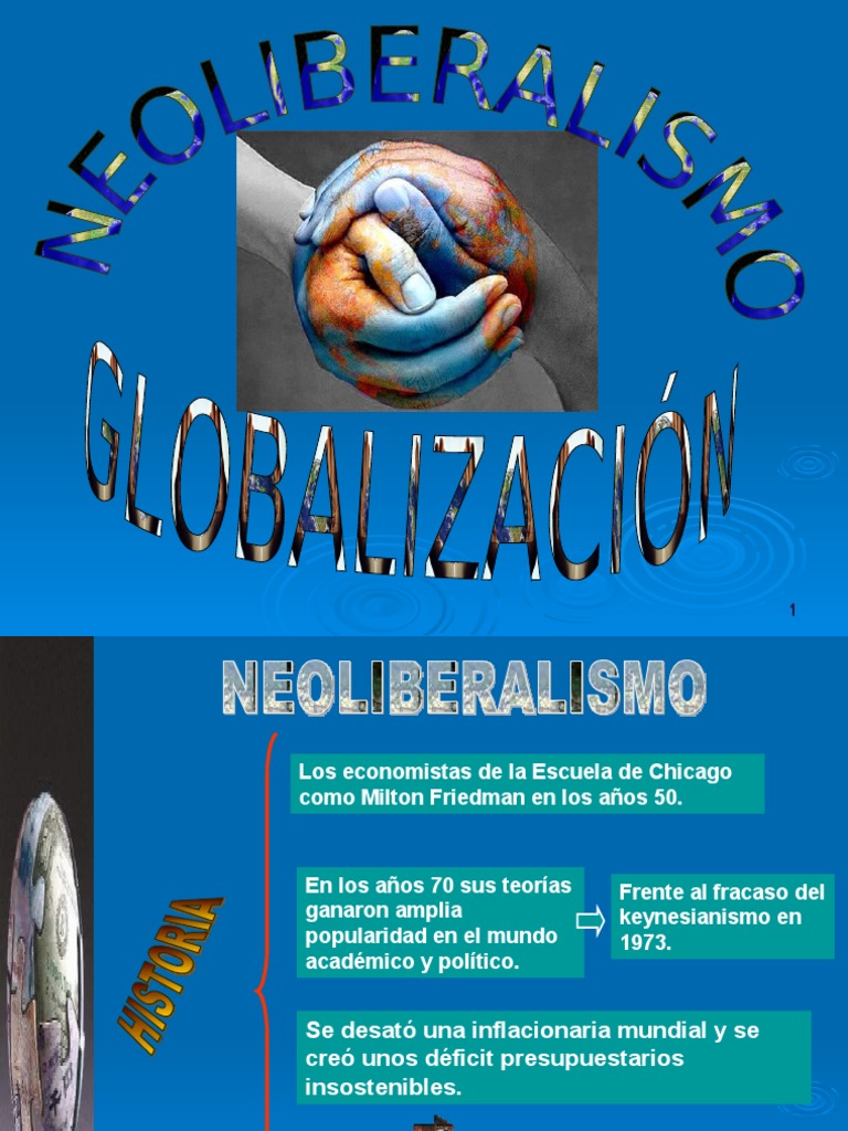 Neoliberalismo y Globalización | PDF | Globalización | Neoliberalismo