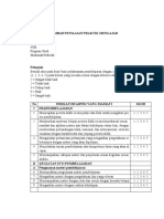 Lembar Penilaian Praktik Mengajar-1