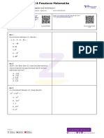 Tes Evaluasi - Algebra and Arithmetics 1