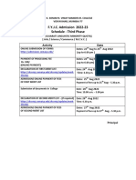 REVISED SCHEDULE FYJC 2022-23 Third Phase