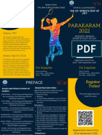 Brochure of Parakaram 2022