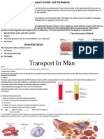 Transport Systems In The Body