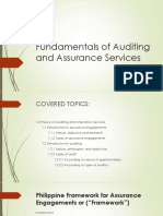 Fundamentals of Auditing and Assurance Services