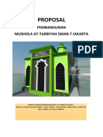 Proposal Pembangunan Mushola
