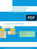 Perhitungan Bahan Aktif Obat