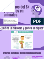 Transtornos Del SN y Modelos en Animales