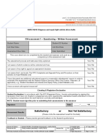 AURLTQ012 Assessment 1 Written Knowledge Question V2