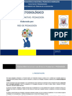 Pedagogía UPNFM: Guía metodológica 2015