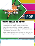 Module 2 DRRR - Risk Factors Underlying Disasters IM