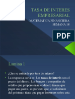 Tasas de interés empresariales: concepto y cálculo