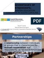 The Advantages of Partnerships:: Stormwater Education Consortia in South Carolina