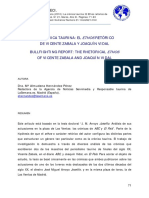 La Crónica Taurina: El Retórico de Vicente Zabala Y Joaquín Vidal Bullfighting Report: The Rhetorical of Vicente Zabala and Joaquín Vidal