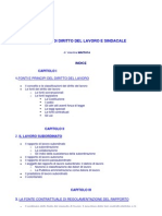 Appunti Di Diritto Del Lavoro e Sindacale