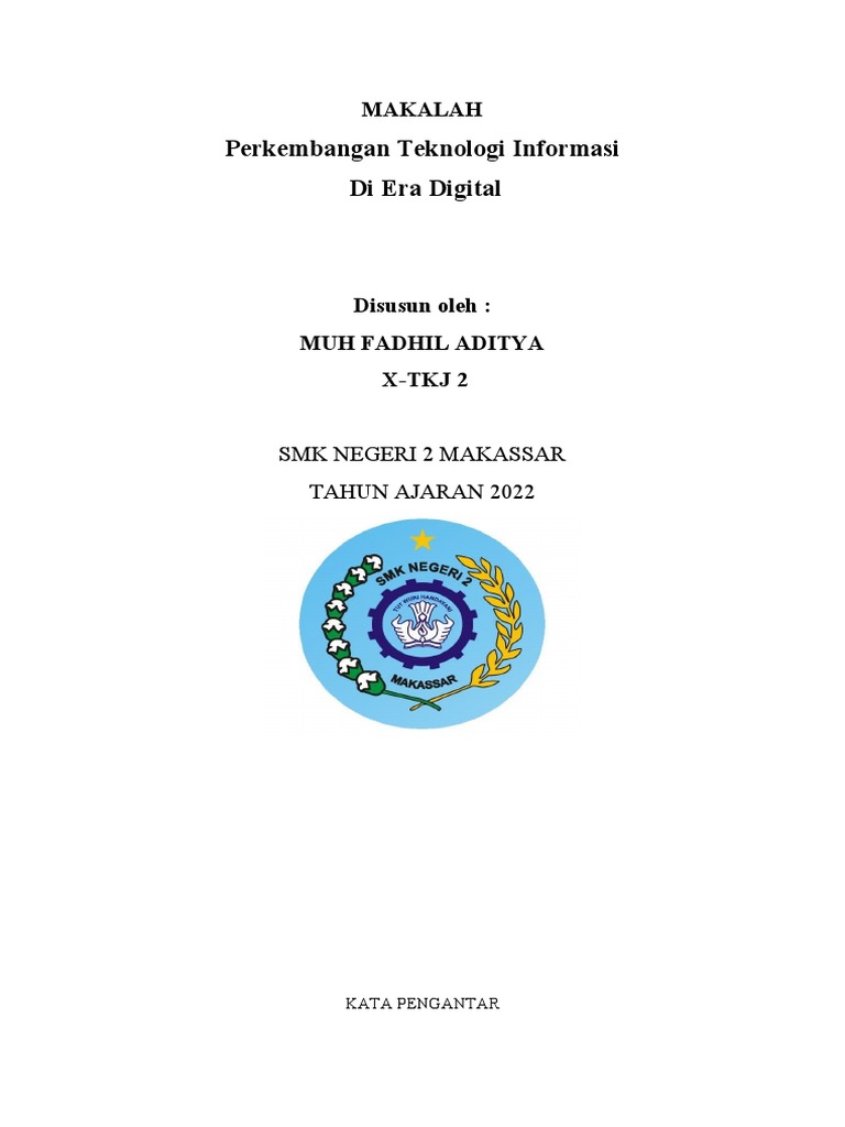 Perkembangan Teknologi Informasi Digital | PDF | Komputer