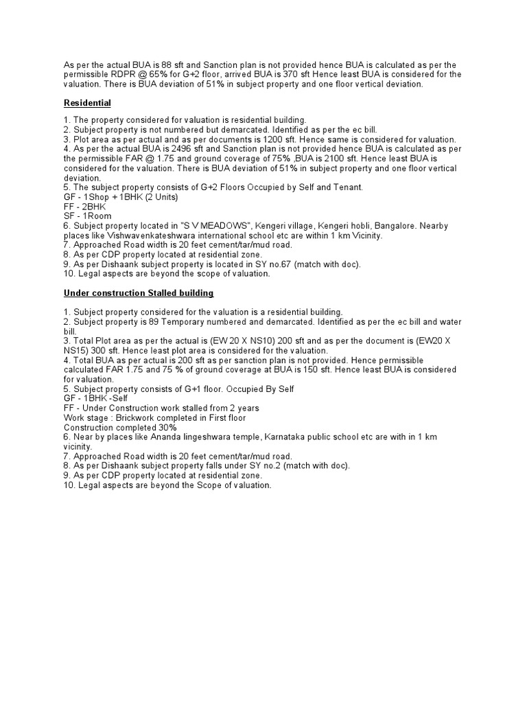 My Remarks PDF Building Engineering Real Estate