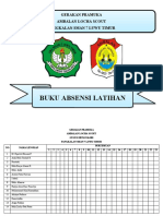 Buku Daftar Hadir Latihan Pramuka Sman 7 Luwu Timur Pa