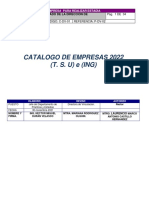 Catalogo Empresas Estadias 2022 TSU ING