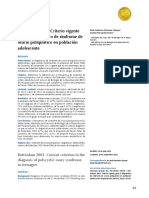Rotterdam 2003. Criterio Vigente para El Diagnóstico de Síndrome de Ovario Poliquístico en Población Adolescente