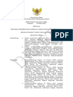 Rancangan Perwali Kota Bima TTG Pdoman Pembentukan LKK Th. 2022 - Fix