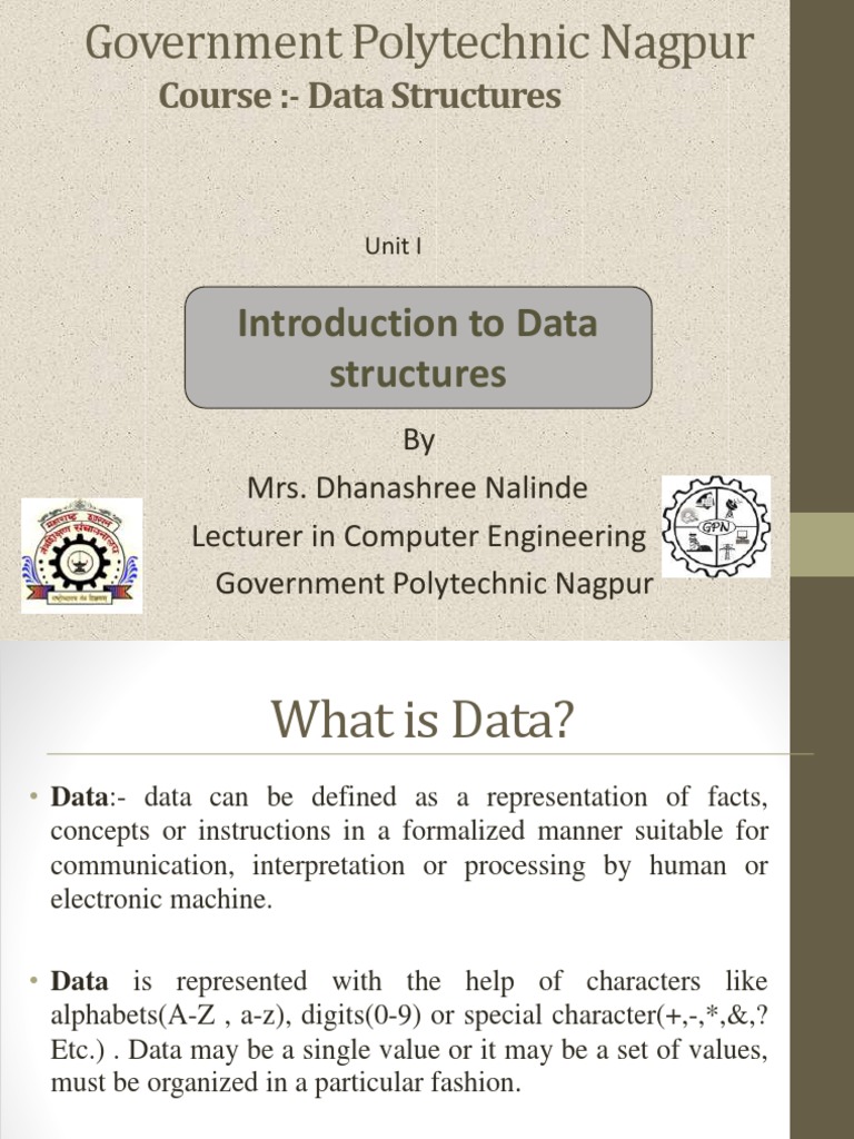 Unit1 - Introduction - To - Data - Structures | PDF | Queue (Abstract ...