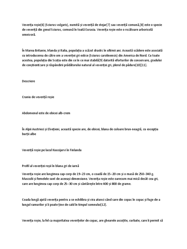 Veverita Rosie | PDF