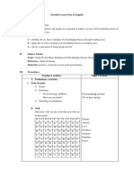 Detailed Lesson Plan in English