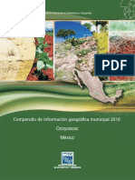 Compendio de Información Geográfica Municipal 2010: Ocoyoacac México