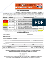 2022 Sponsorship Form