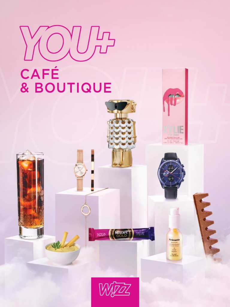 Wizz Air Café & Boutique Menu 2025 | PDF | Perfume