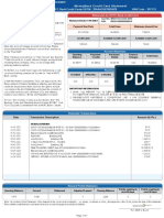 Duplicate HDFC Credit Card Statement