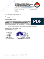 Surat Permohonan DPT Hmps Ke Ketua Kelas