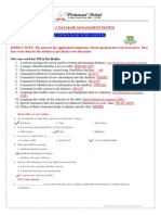 Unit 3 - DBMS - Ques Bank With Answers