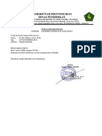 Pemerintah Provinsi Riau Dinas Pendidikan: Jl.H. M. Rusli Zainal Bolak Raya Kecamatan Mandah Kode Pos 29253