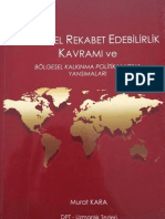 Bölgesel Rekabet Edebilirlik Kavramı Ve Kalkınma Politikalarına Yansımaları