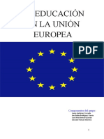 La Educación en La Unión Europea: Componentes Del Grupo