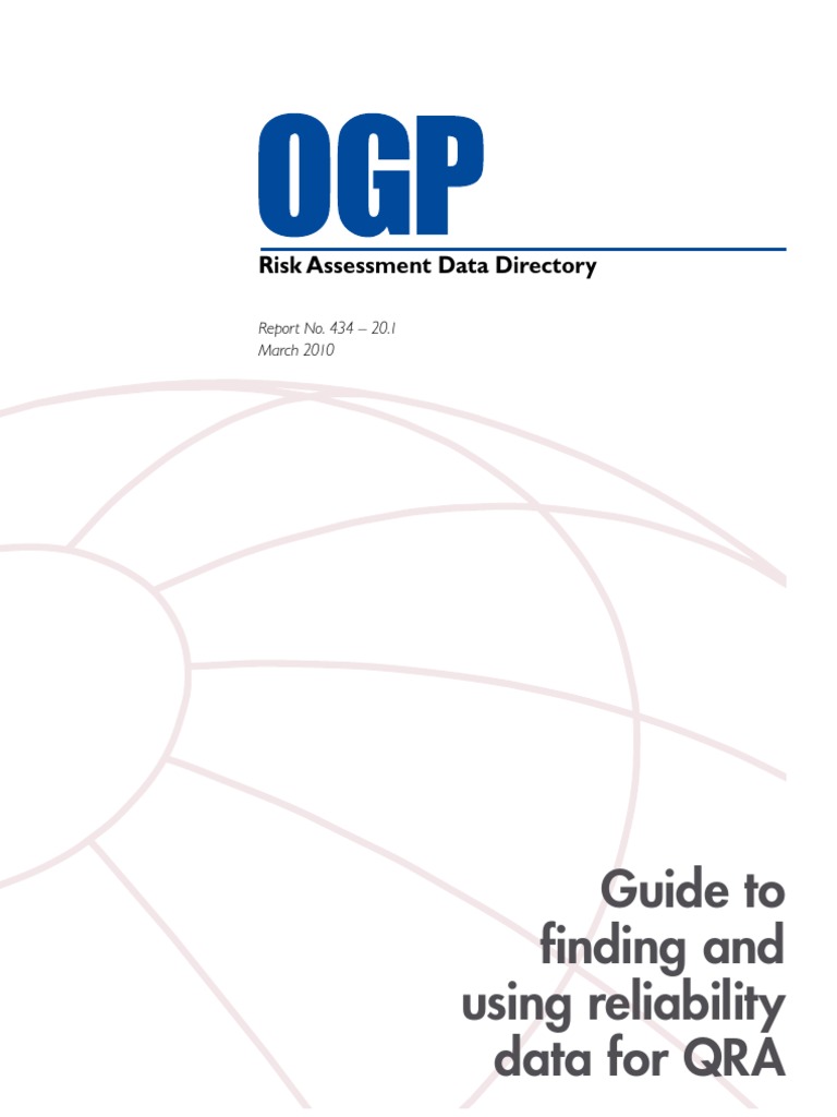 Ogp Risk Assessment Data Directory | PDF