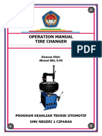 Tire Changer Manual