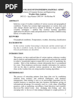 Weather Data Analysis