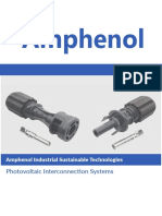 Amphenol Industrial Sustainable Technologies Solar Connectors and Cable Assemblies