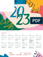 Calendário 2023 e 2024 em um só lugar