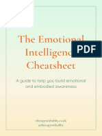 Emotional Intelligence Cheat Sheet