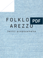 Folklore Arezzo: Uniforme tradicional